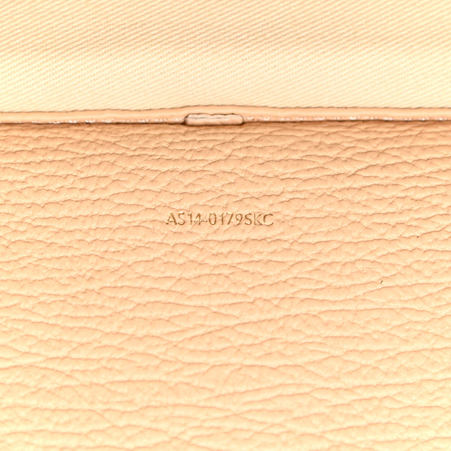 Textured Calfskin Medium Pashli Satchel Peach