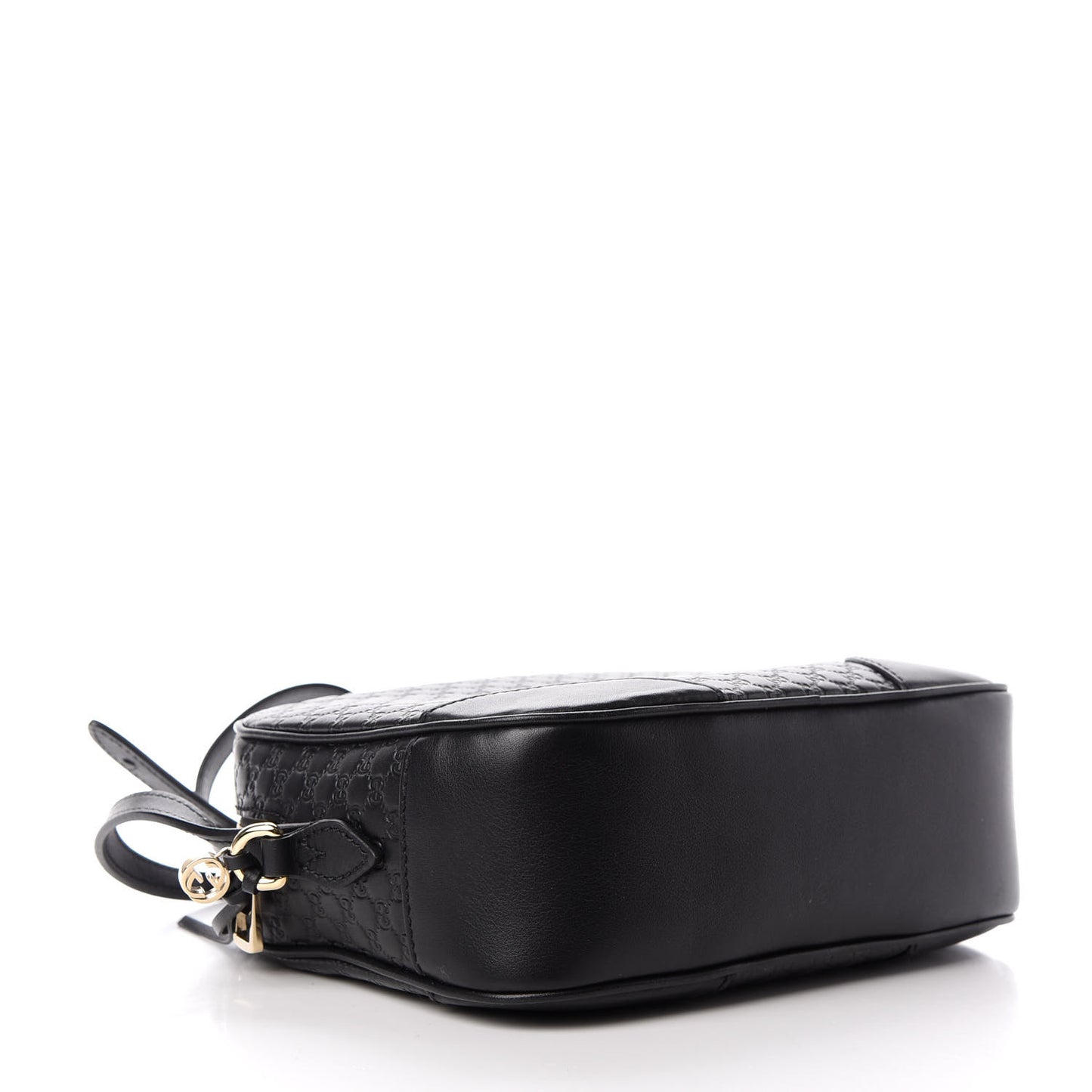 Microguccissima Mini Bree Messenger Bag Black