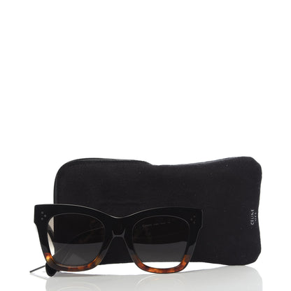 Celine Acetate Catherine Sunglasses CL 41098/F/S Black Havana 7 of 7