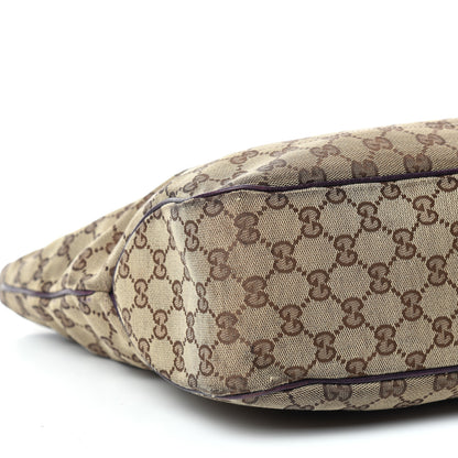 Gucci Monogram Piston Lock Tote Ebony 8 of 10