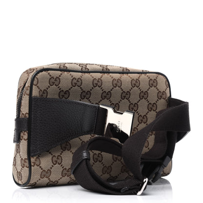 Gucci Monogram Belt Bag Dark Brown 2 of 15