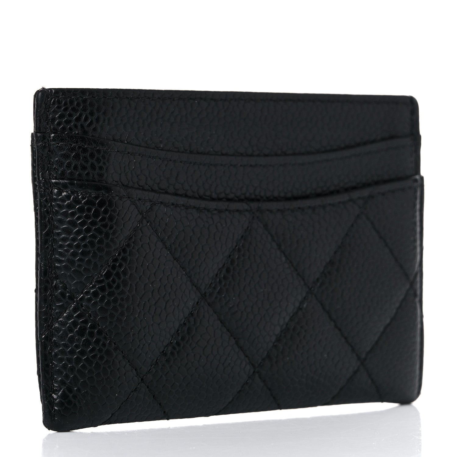 Chanel Caviar Quilted Card Holder Black 3 of 17