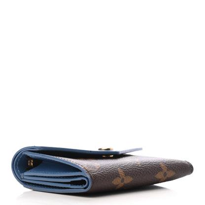 Louis Vuitton Monogram Zoe Wallet Blue Jean 4 of 7