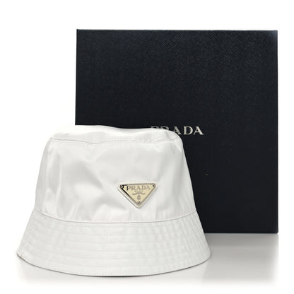 Prada Nylon Bucket Hat M White 10 of 10