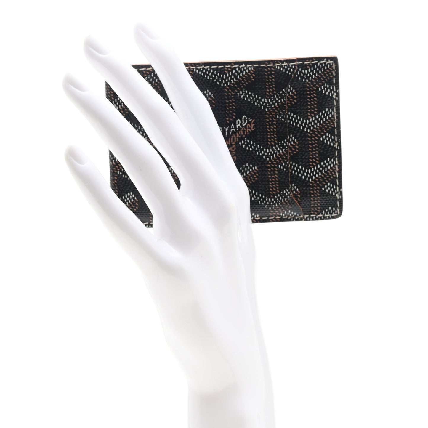 Goyardine Bi-Fold Victoire PM Wallet Black
