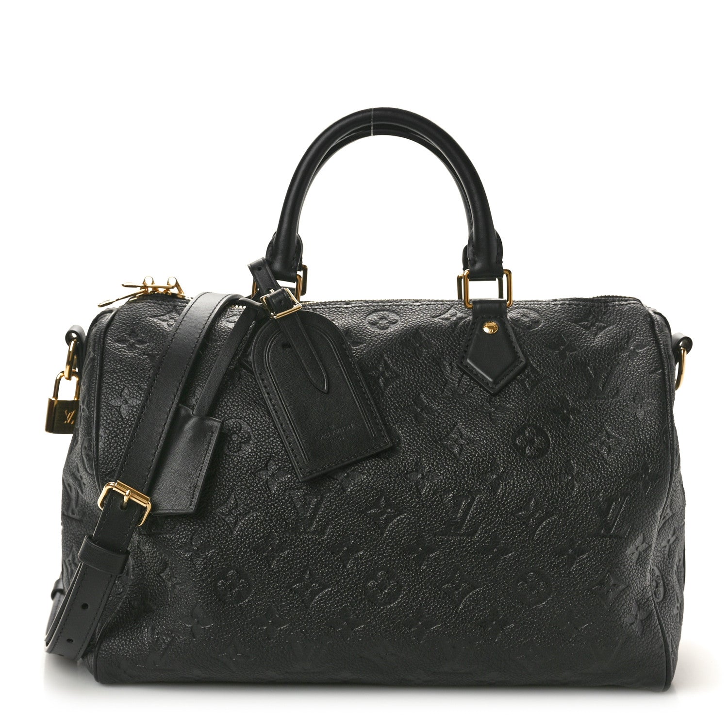 Louis Vuitton Empreinte Monogram Speedy Soft 30 Black 1 of 9
