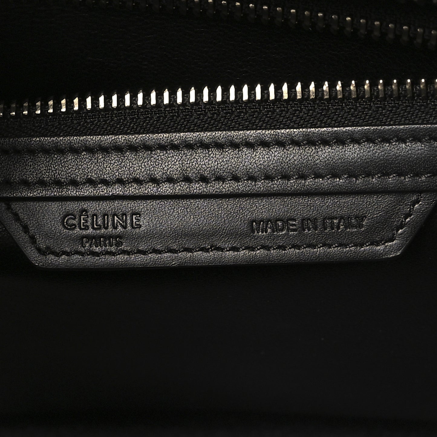 Bullhide Calfskin Micro Bi-Color Luggage Black White