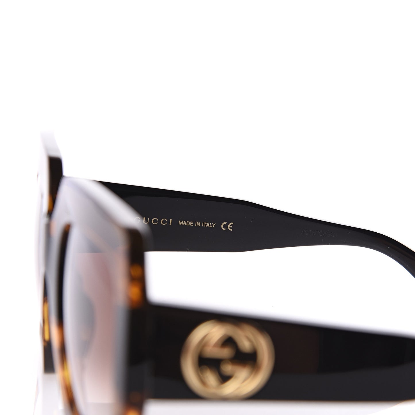 Square Frame GG0178S Sunglasses Havana