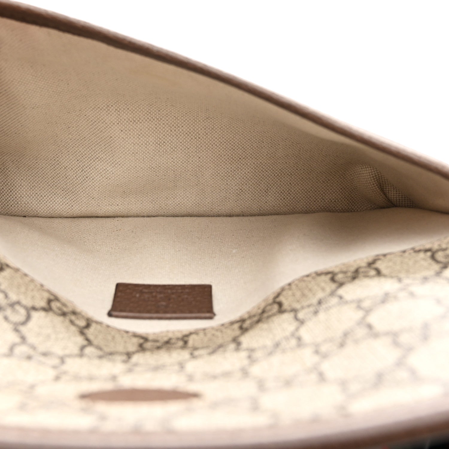 Gucci GG Supreme Monogram Neo Vintage Web Belt Bag Brown 5 of 10