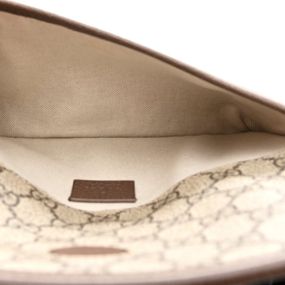 Gucci GG Supreme Monogram Neo Vintage Web Belt Bag Brown 5 of 10