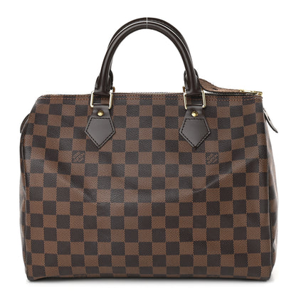 Louis Vuitton Damier Ebene Speedy 30 1 of 9