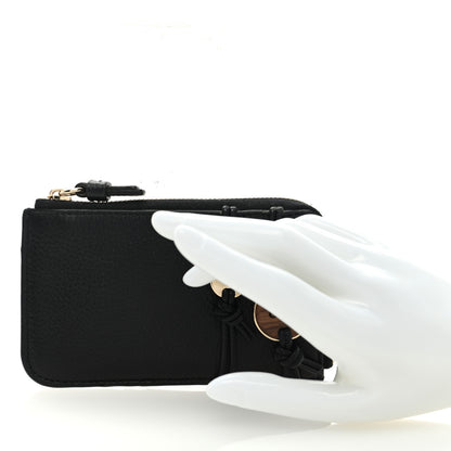 Chloe Calfskin Small Malou Purse With Card Slots Black 2 of 6