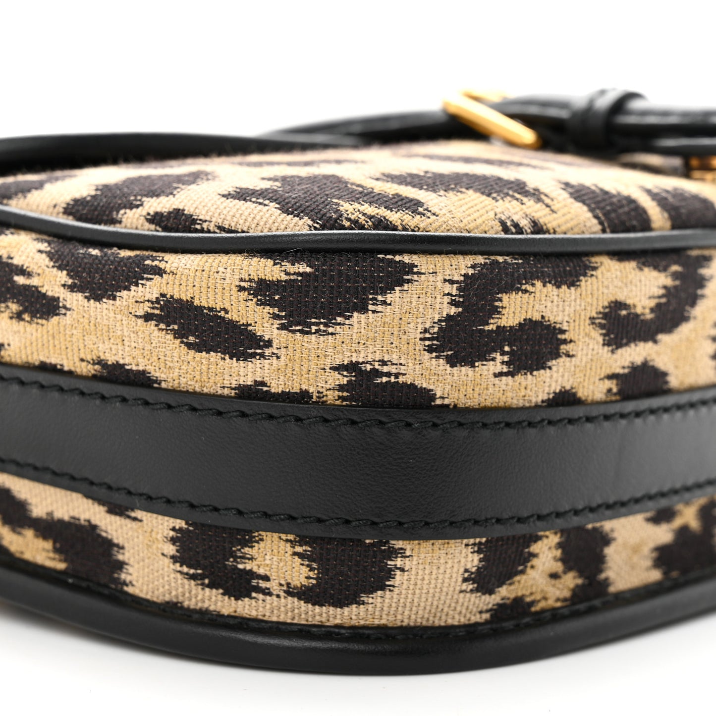 Canvas Mizza Embroidered Medium Bobby Flap Beige Multicolor