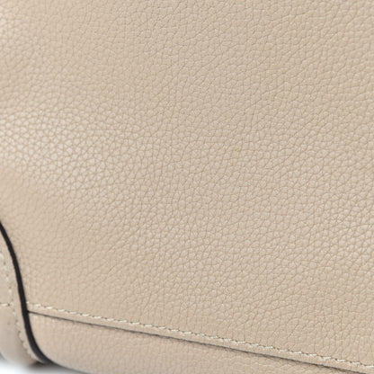 Celine Drummed Calfskin Mini Luggage Dune 13 of 19