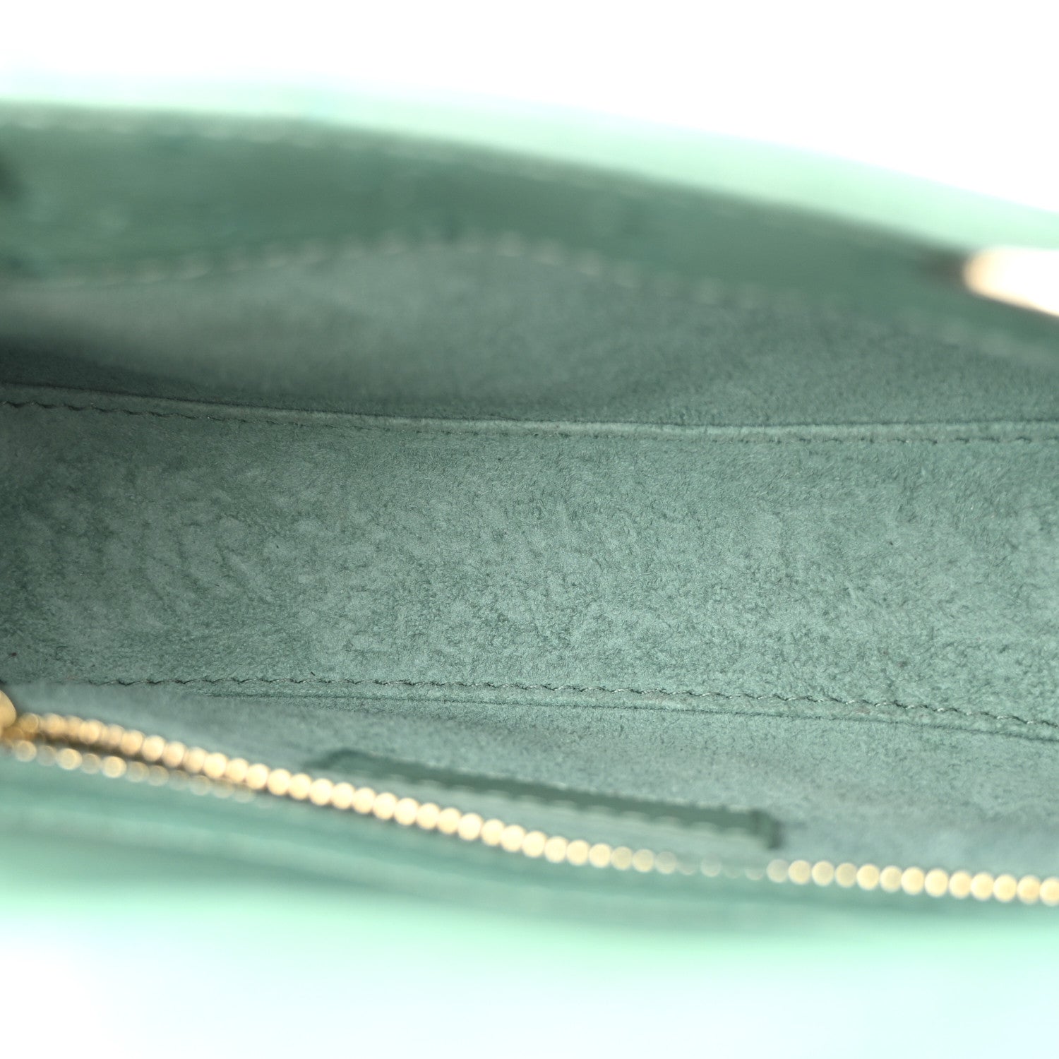Christian Dior Ostrich Mini Lady Dior Green 5 of 11