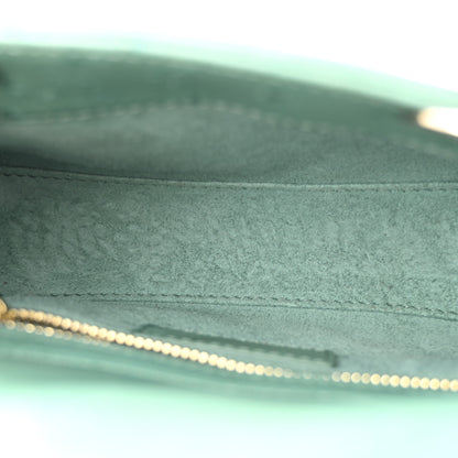 Christian Dior Ostrich Mini Lady Dior Green 5 of 11