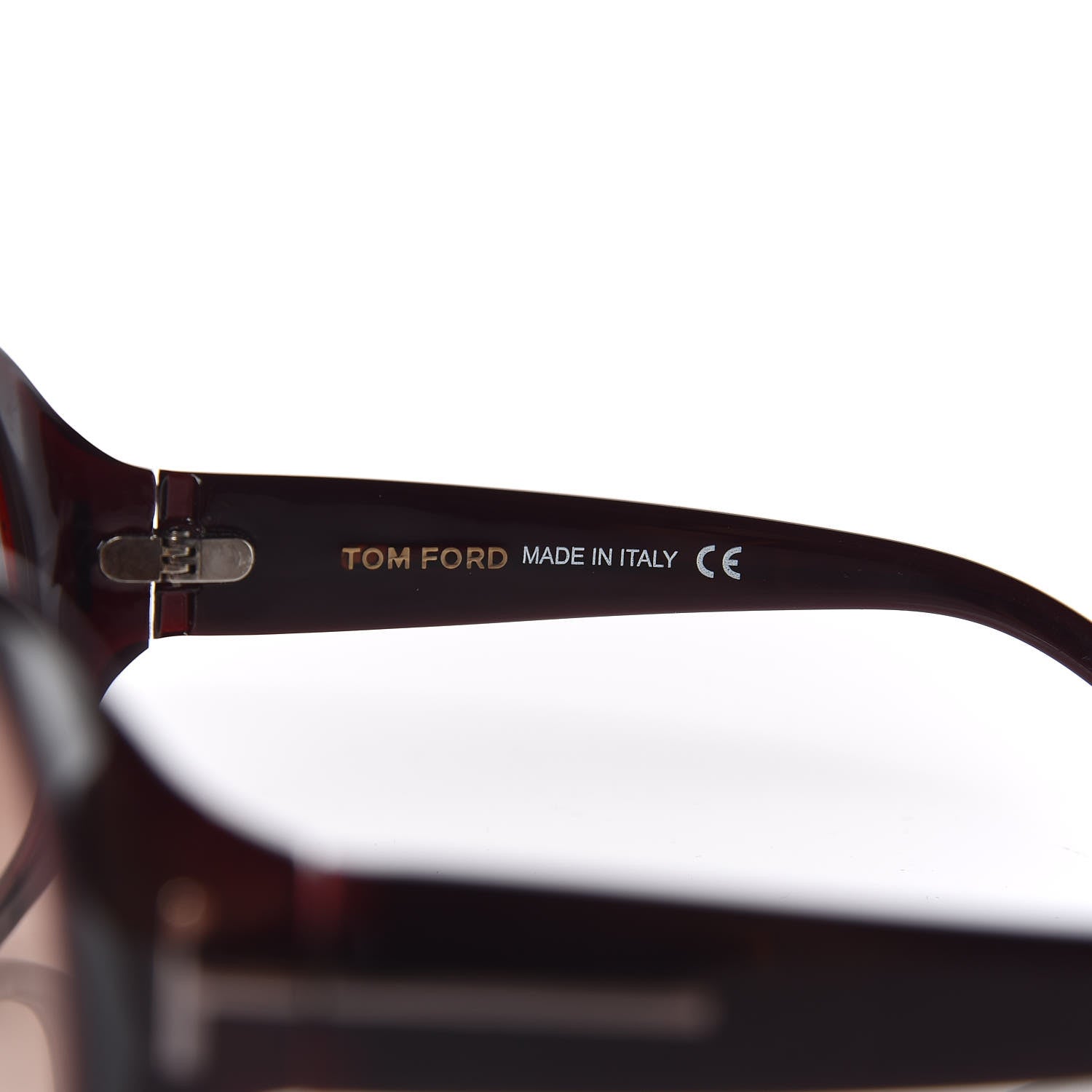 Tom Ford Austin Sunglasses TF50 Burgundy 6 of 7