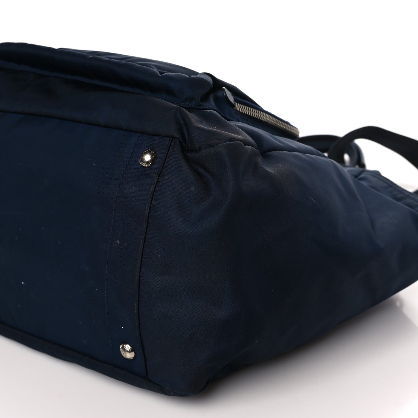 Nylon Vela Baby Bag Blue