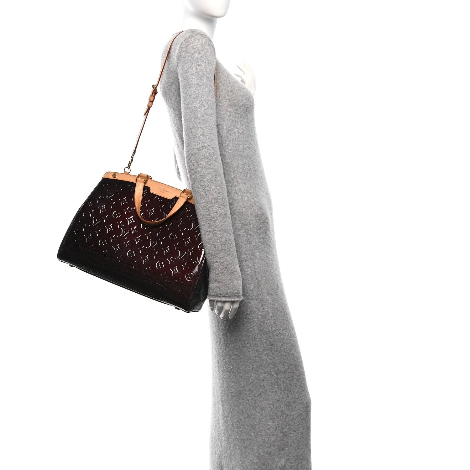 Louis Vuitton Vernis Brea GM Amarante 2 of 8