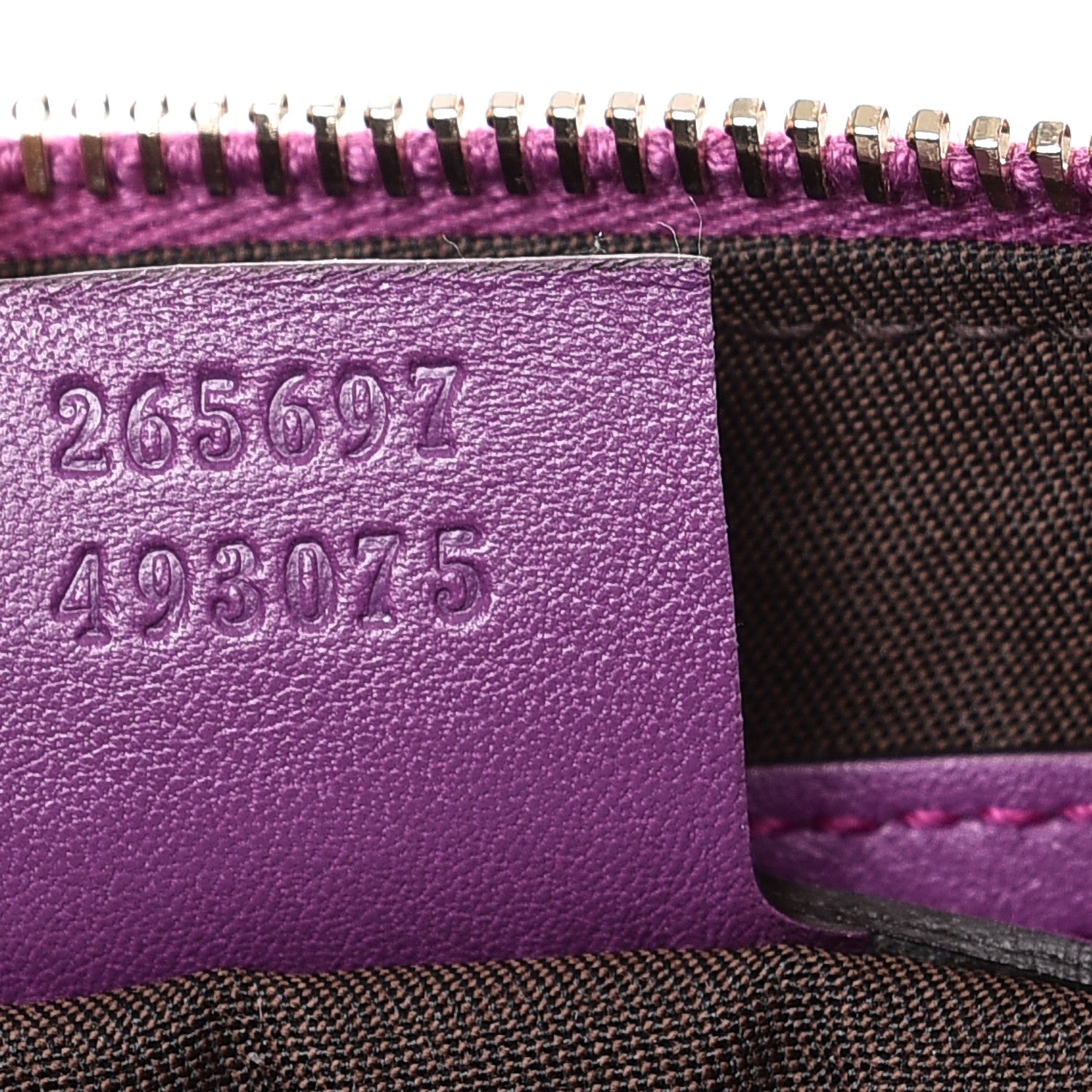 Gucci Guccissima Medium Joy Boston Purple 7 of 7