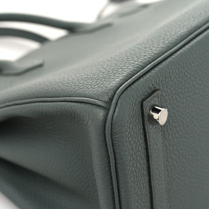 Hermes Togo Birkin 30 Vert Amande 11 of 13