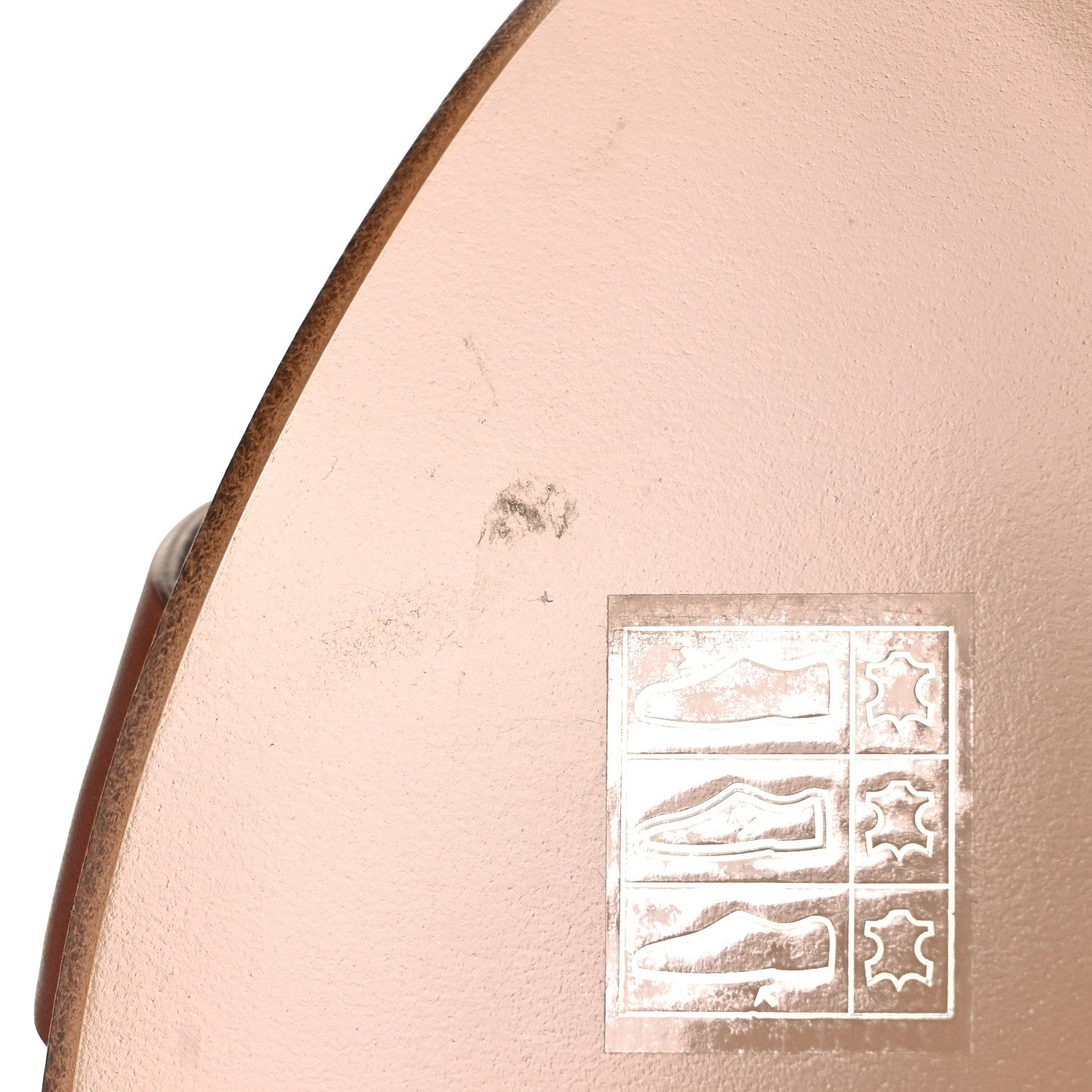 Hermes Calfskin Legend Wedge Sandals 36 Gold 11 of 12