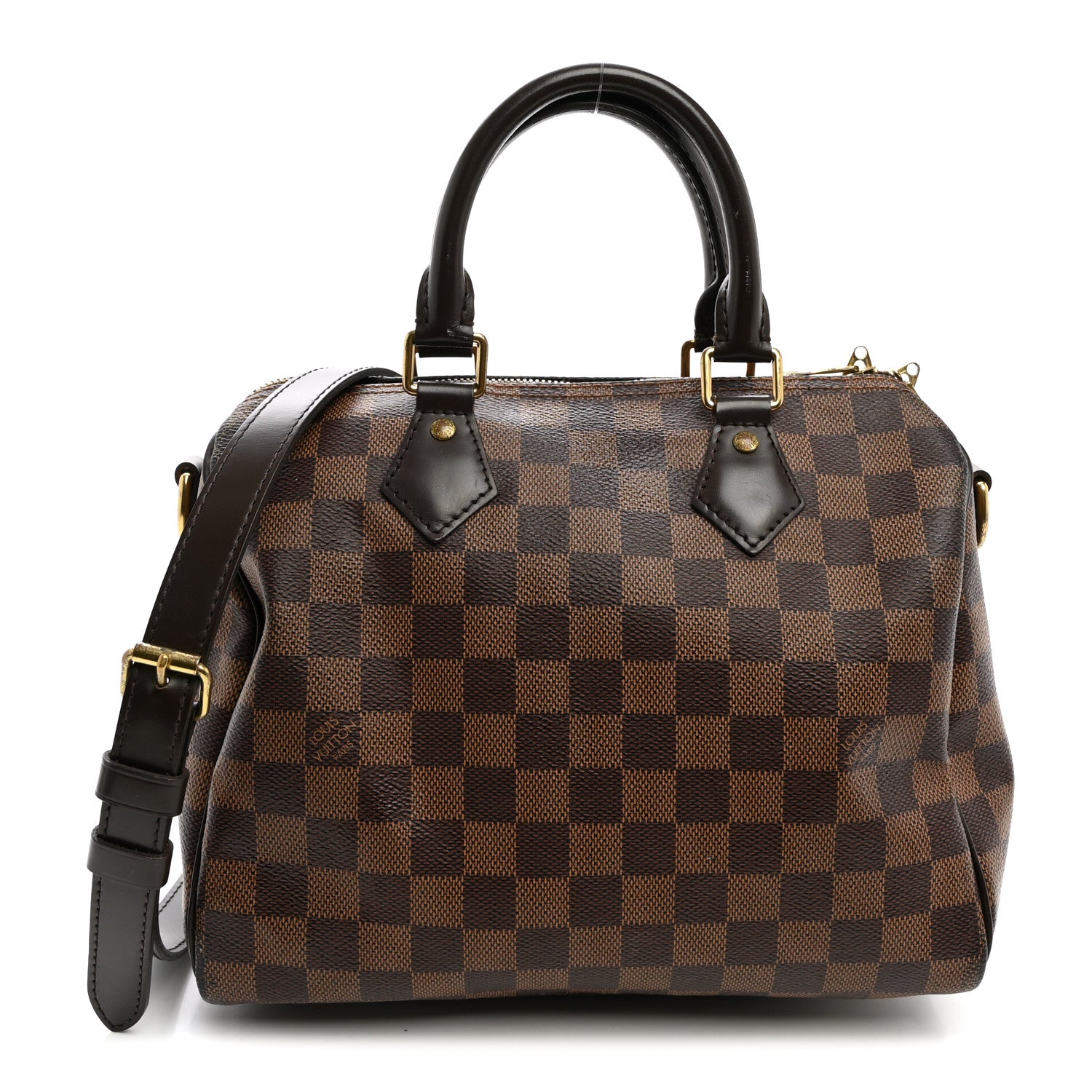 Louis Vuitton Damier Ebene Speedy Bandouliere 25 1 of 10