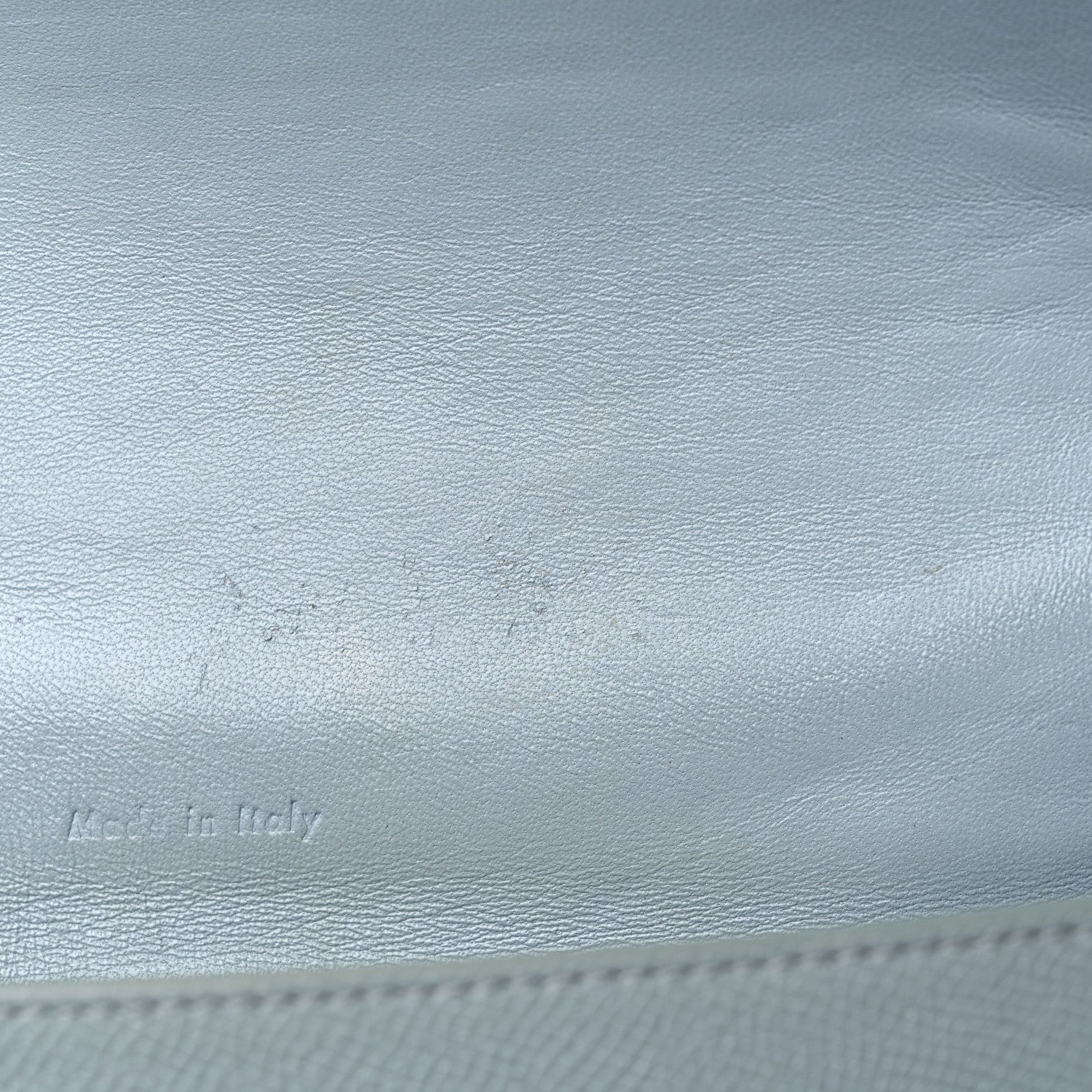 Celine Grained Calfskin Compact Trotteur Cloud 11 of 21