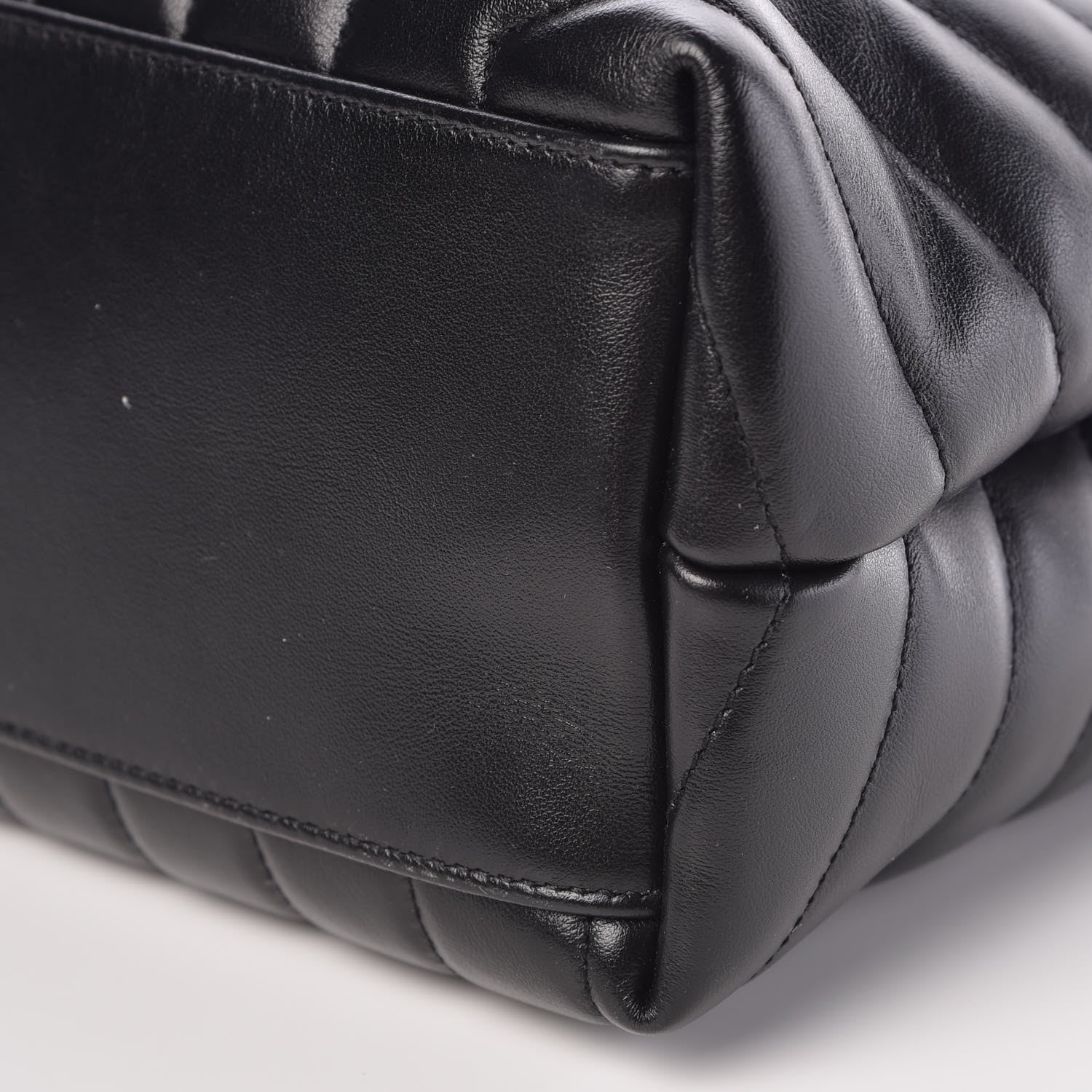 Saint Laurent Calfskin Y Quilted Monogram Medium Loulou Chain Satchel Black 11 of 11
