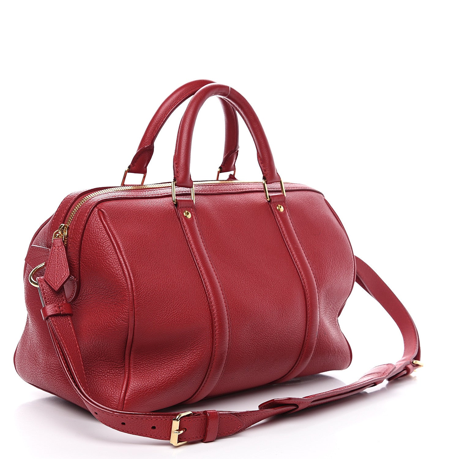 Louis Vuitton Veau Cachemire SC Bag PM Cherry 2 of 21