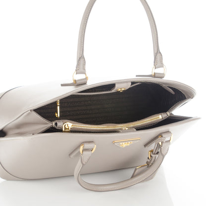 Prada Saffiano Lux Open Promenade Tote Argilla 5 of 7