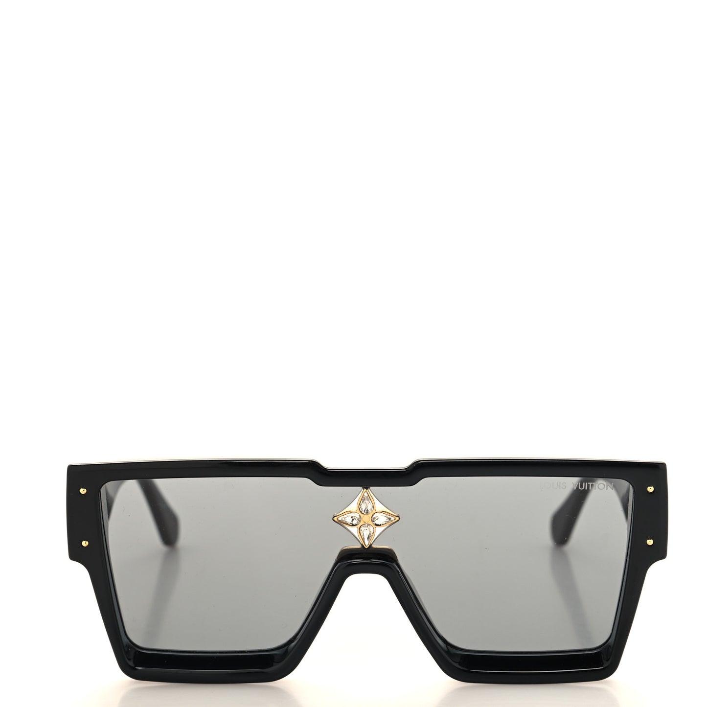 Acetate Swarovski Crystal Cyclone Sunglasses Z1578W Black