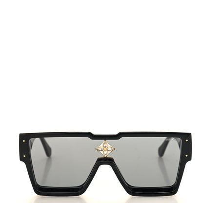 Louis Vuitton Acetate Swarovski Crystal Cyclone Sunglasses Z1578W Black 2 of 6