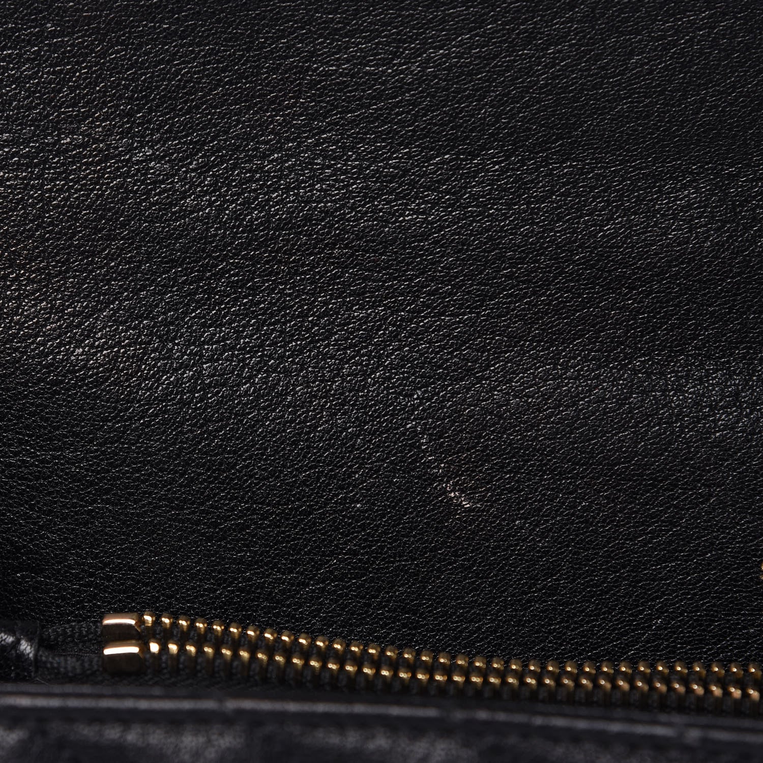 Saint Laurent Sheepskin Matelasse Chevron Monogram Large College Satchel Black 15 of 24