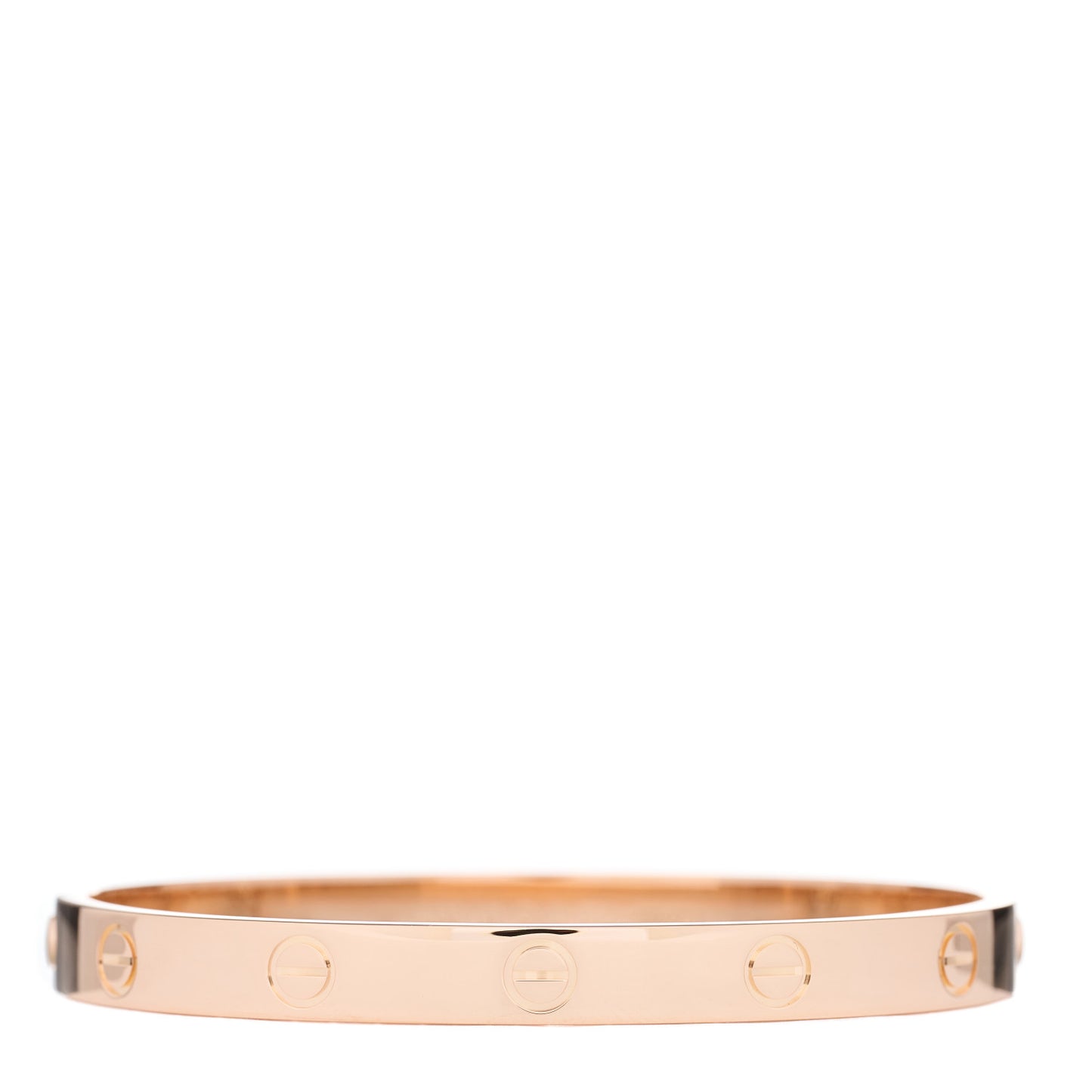 18K Pink Gold LOVE Bracelet 17