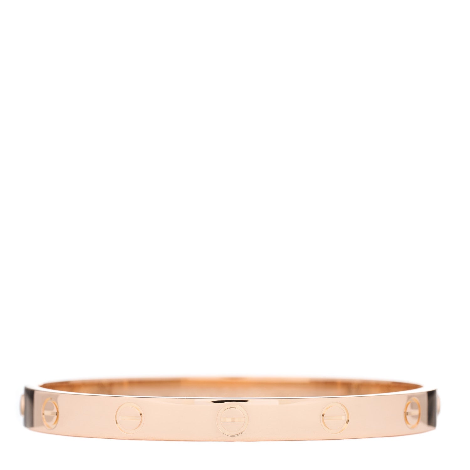 Cartier 18K Pink Gold LOVE Bracelet 17 2 of 4