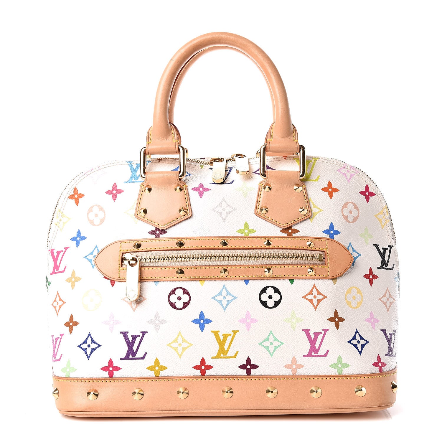 Louis Vuitton Monogram Multicolor Alma White 1 of 16