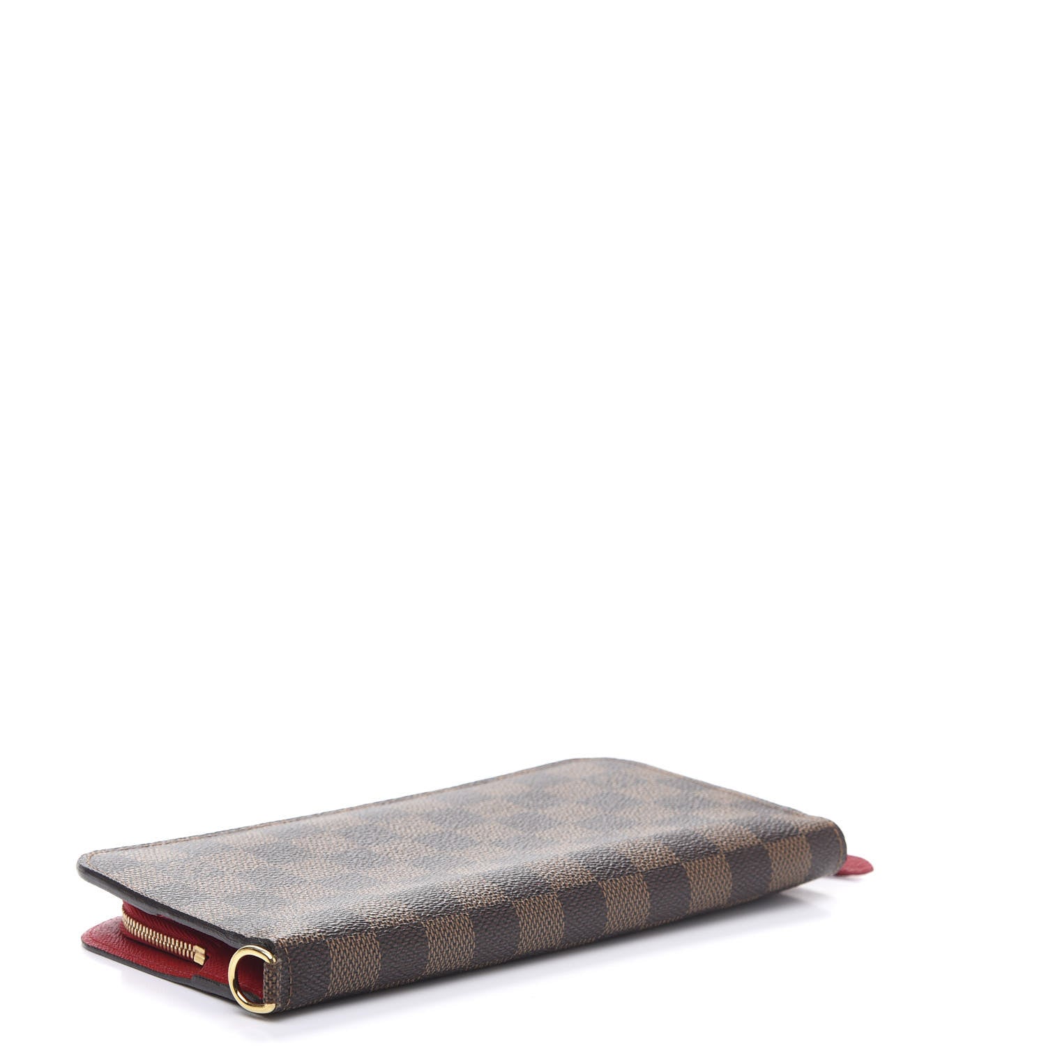 Louis Vuitton Damier Ebene Insolite Wallet Red 4 of 8