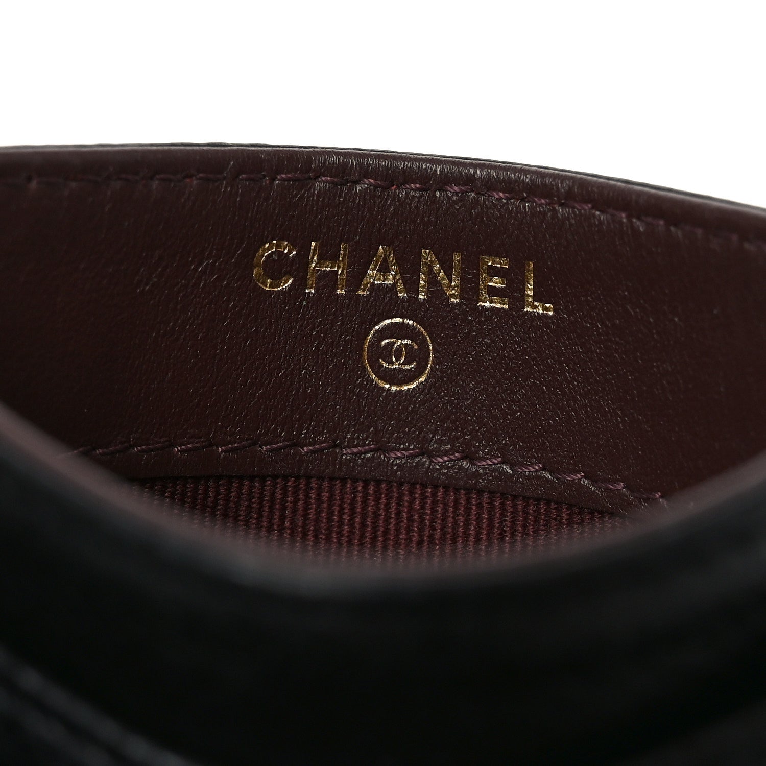 Chanel Caviar Quilted Card Holder Black 6 of 9