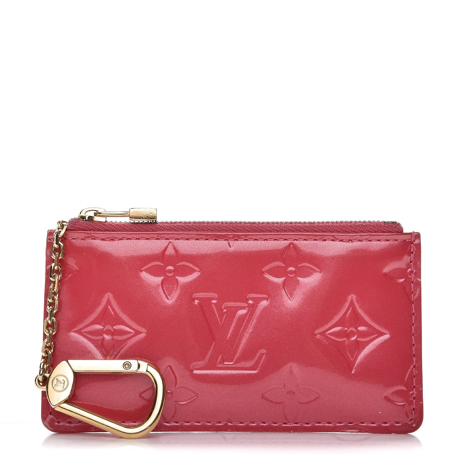 Louis Vuitton Vernis Key Pouch Framboise 1 of 8