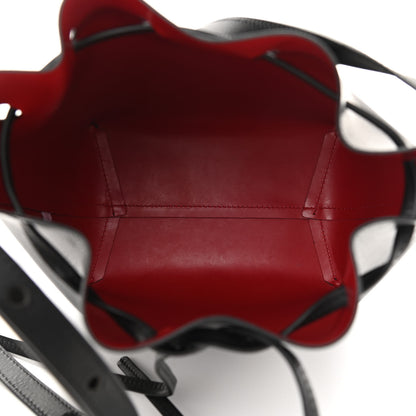 Mansur Gavriel Calfskin Mini Bucket Bag Black Flamma 5 of 10