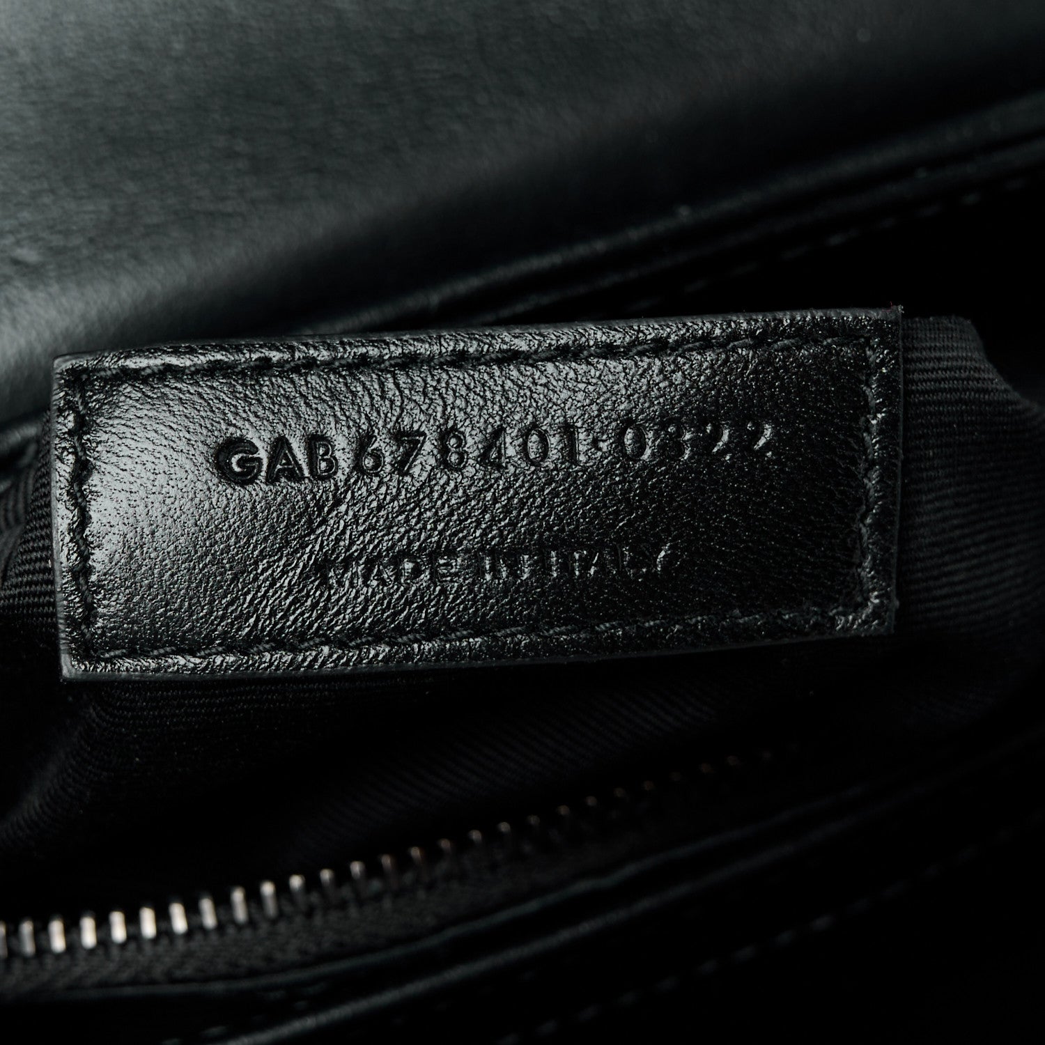 Saint Laurent Calfskin Y Quilted Monogram Monochrome Toy Loulou Crossbody Bag Black 8 of 11