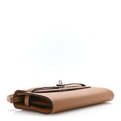 Hermes Epsom Kelly Wallet To Go Gold 4 of 10