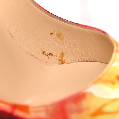 Christian Louboutin Patent Tie and Dye Pigalle Follies 100 Pumps 36 Multicolor 8 of 9