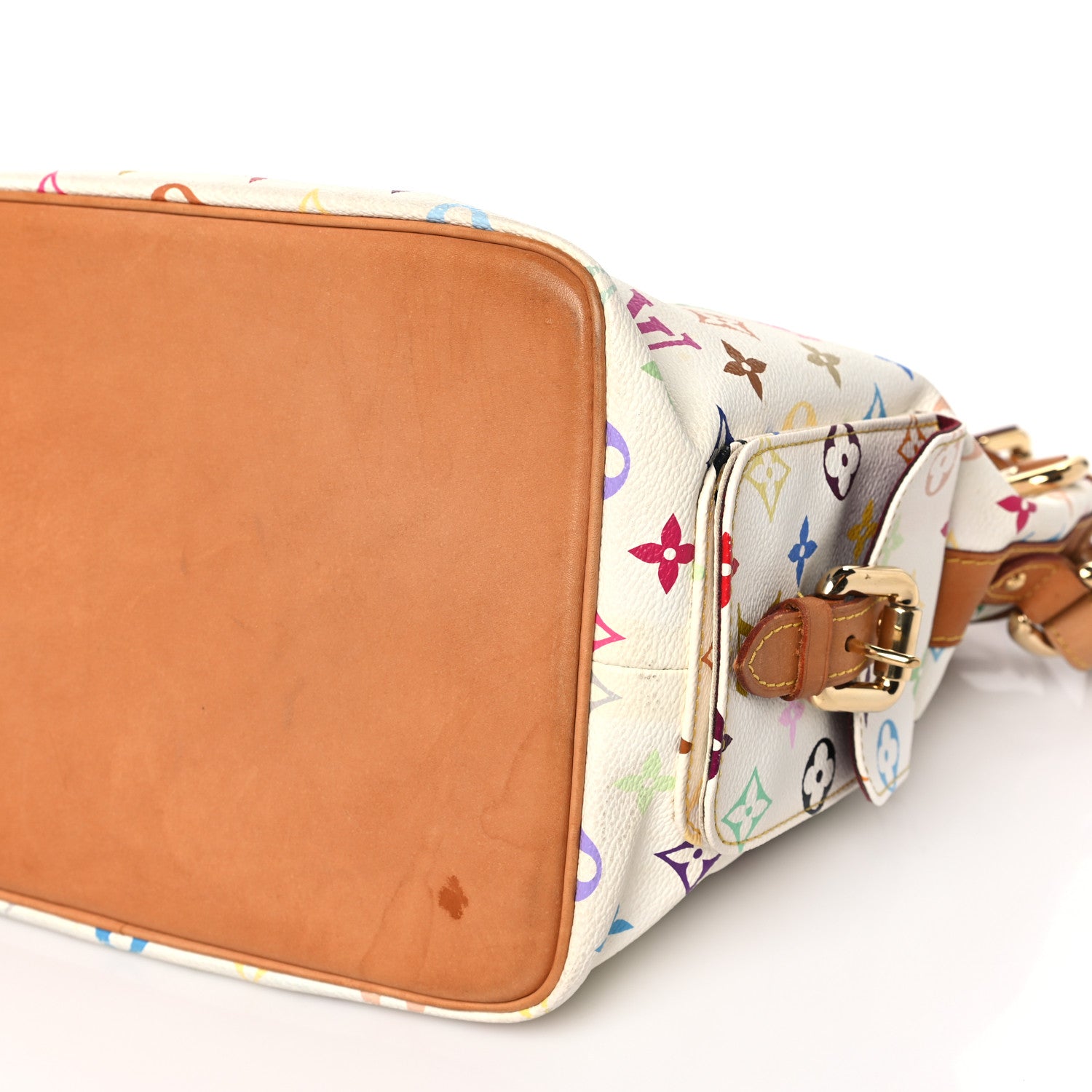 Louis Vuitton Monogram Multicolor Petit Noe White 9 of 13
