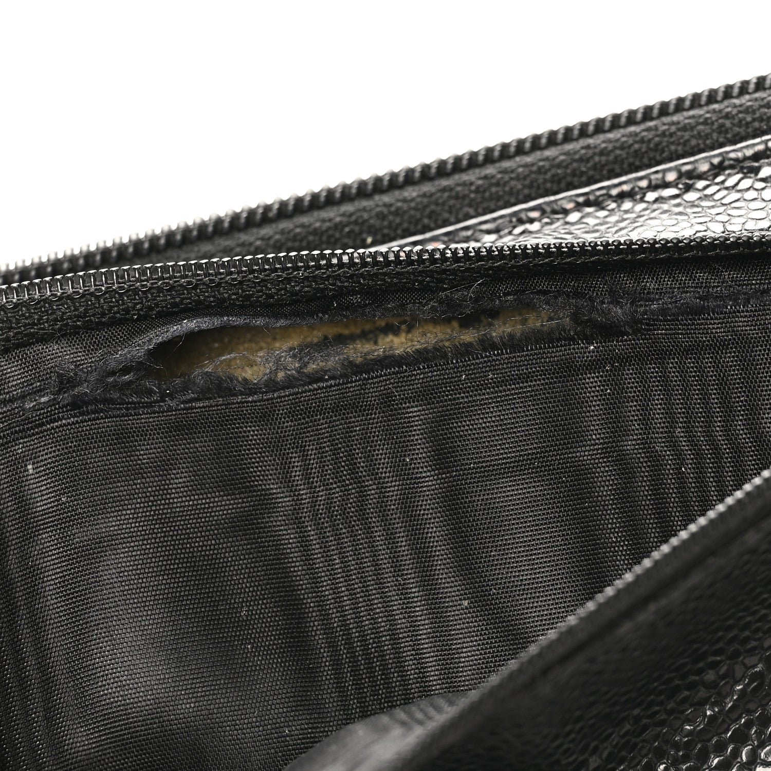Chanel Caviar CC Timeless Large Zip Around Wallet Black 19 of 21