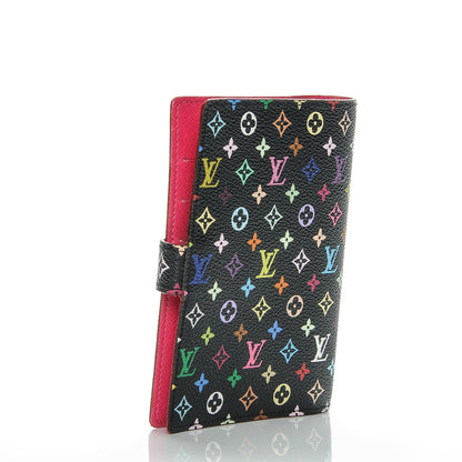 Louis Vuitton Monogram Multicolor Small Ring Agenda Cover Black Grenade 3 of 6