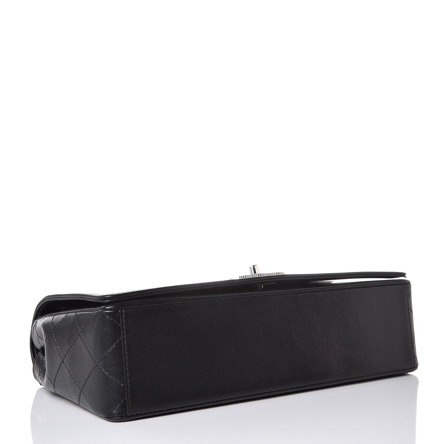 Sheepskin Quilted Vintage Mademoiselle Flap Black