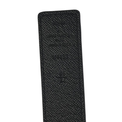 Louis Vuitton Calfskin Monogram 30mm LV Initiales Reversible Belt 85 34 Black 5 of 5