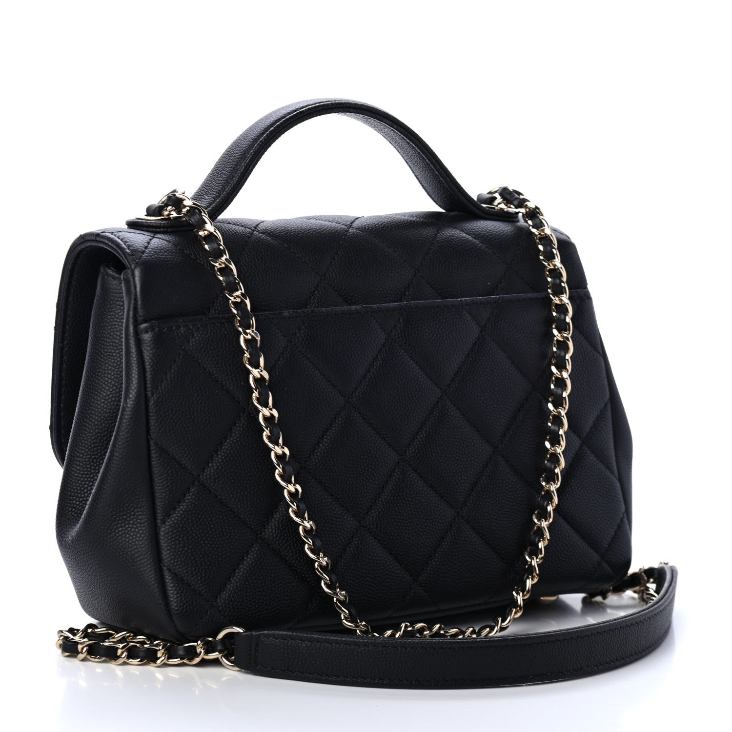 Chanel Caviar Quilted Small Business Affinity Flap Black 2 of 4